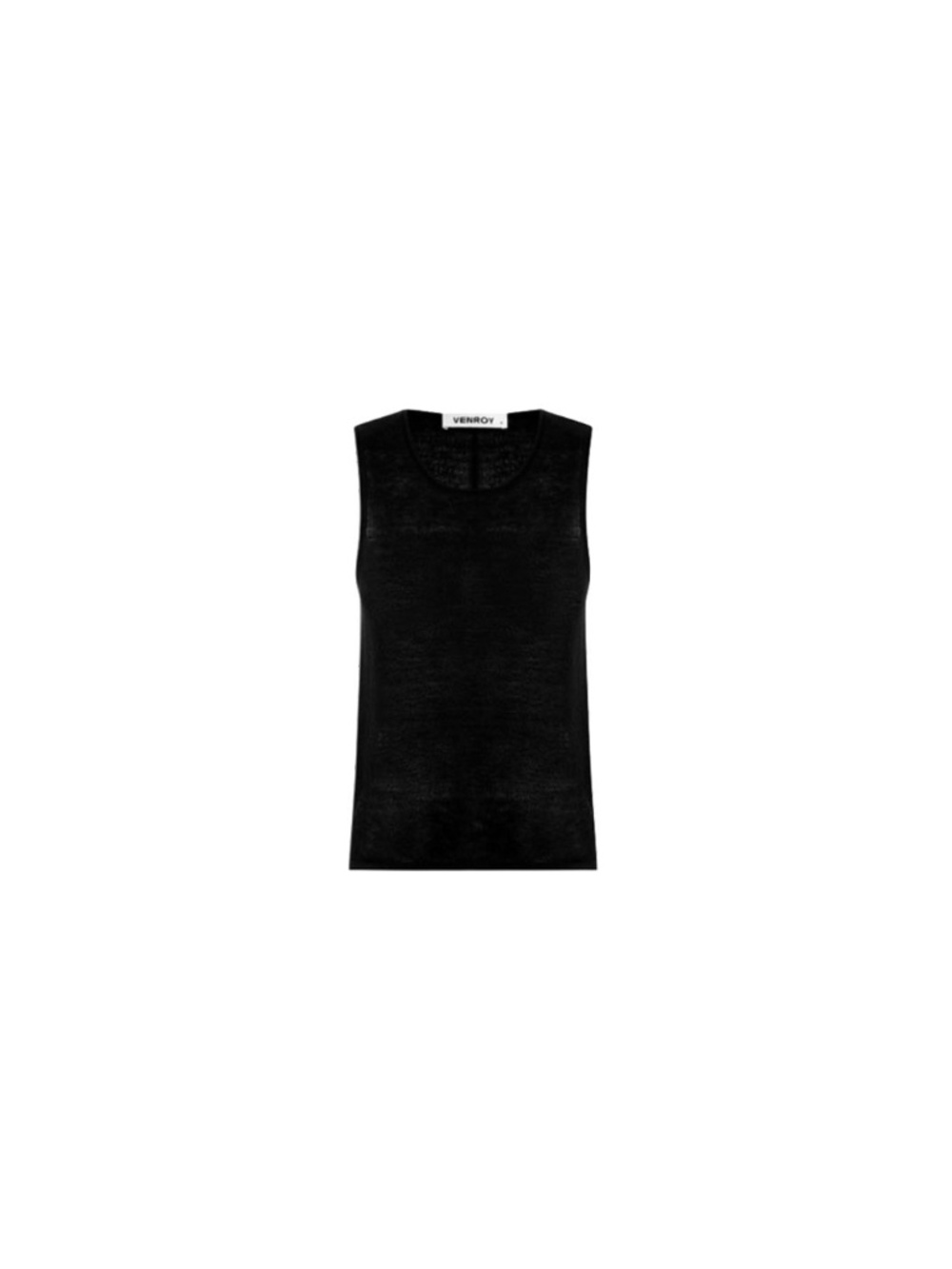 Venroy Linen Knitted Tank